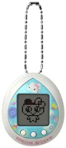 Bandai Tamagotchi Nano Hello Kitty - Interaktives Haustier im Mini-Format - Elektronisches Haustier für Kinder ab 8 Jahren, mit Hello Kitty-Themen, Minispielen und 7 freischaltbaren Charakteren für endlosen Spielspaß.