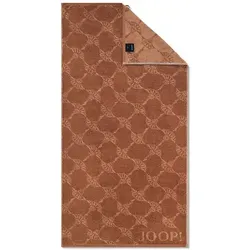 JOOP! Handtuch Classic Cornflower 1611 in beige von JOOP!