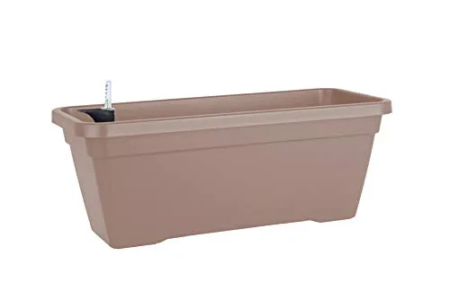 VENEZIA L PLANT BOX 60CM SELF WATERING TAUPE