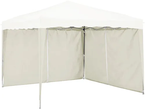 KONIFERA Pavillonseitenteil Faltpavillon 300x300 cm in weiß von Konifera