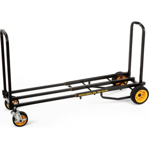 RockNRoller R9XLHD (Mighty Plus) Multicart - Vielseitiger 8-in-1 Geräteträger mit einer Tragfähigkeit von 272 kg. Ideal für den flexiblen Transport von schwerem Equipment auf verschiedenen Untergründen. Zusammenklappbar für einfache Lagerung und Mobilität.