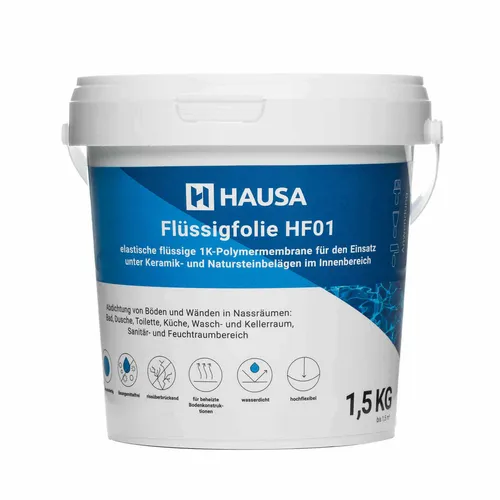 Flüssigfolie Abdichtfolie Dichtfolie Abdichtung Bad Dusche Wasserdichte 1,5 kg