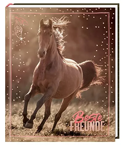 Freundebuch – Beste Freunde: (Foto) (I LOVE HORSES) (Alben & Geschenke für Kinder)