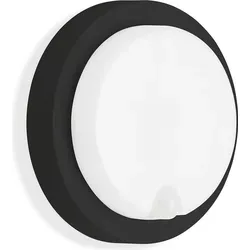 Telefunken LED Außen-Wandleuchte DORTMUND - Moderne Außenlampe mit Bewegungssensor, ideal für Eingangsbereiche. Energiesparende 12 Watt, 1.150 Lumen und IP44 Schutz für den Außenbereich.