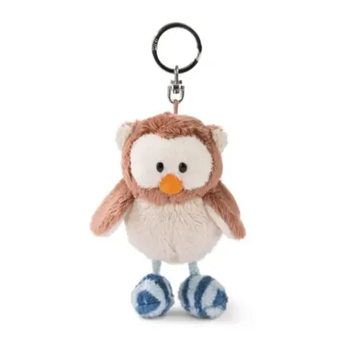 NICI Schlüsselanhänger Eule Oscar 10cm in beige von NICI