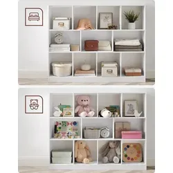 VASAGLE Bücherregal mit 11 Fächern von VASAGLE