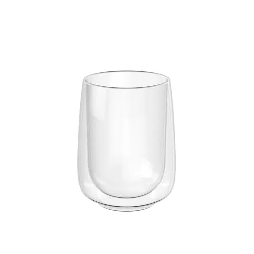 Artesano Hot & Cold Beverages Latte-Macchiato-Becher Set 2-tlg. 0,36 L - Trinkgläser aus hochwertigem Borosilikatglas, spülmaschinenfest und mikrowellensicher. Ideal für Latte Macchiato und stilvollen Kaffeegenuss im Alltag.