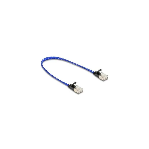- Netzwerkkabel RJ45, U/FTP, 0,3m, blau 80381