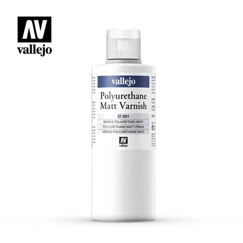 VALLEJO 27651 Polyurethane Matt Varnish 200ml