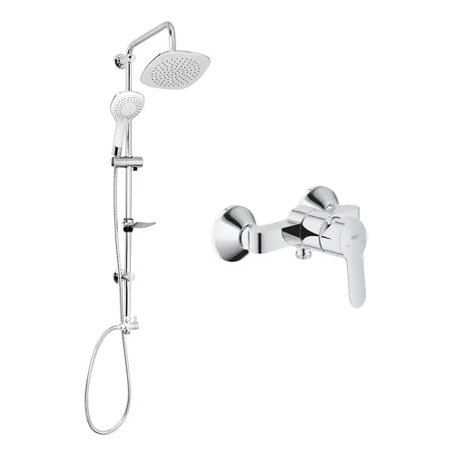 Belvit GROHE BauEdge Einhand Duschset mit Regendusche