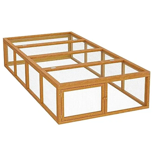 Wiltec XXL Freilaufgehege Holz von Wiltec