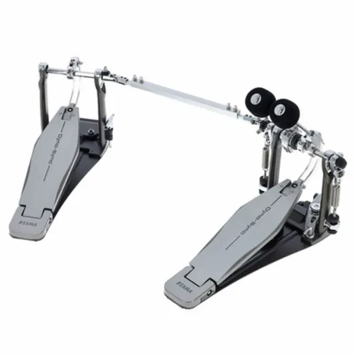 TAMA HPDS1TW Dyna-Sync Serie Twin Pedal - Doppel-Bassdrum-Pedal mit optimiertem Transmission Design für präzise Ansprache und schnelles Spiel, ideal für Schlagzeuger, die Leistung und Kontrolle suchen.