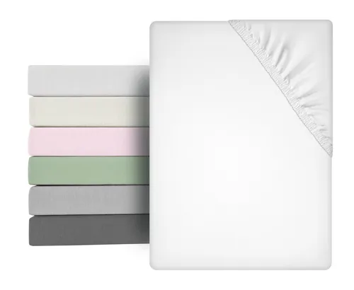 Beautex Spannbettlaken Mikrofaser Spannbetttuch Bettlaken, Premium Mikrofaser, Größe und, Microfaser, Gummizug: rundum, (1 Stück)