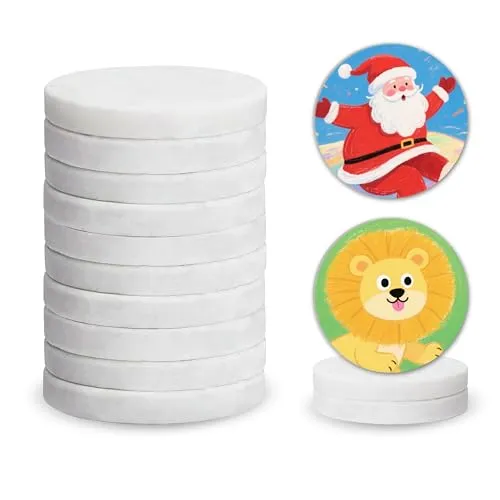 FZSECRIU 32 Stück steine zum bemalen,dekosteine,steine zum bemalen flach,dekosteine weiß