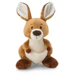 NICI Kuscheltier Känguru Kelly 35cm - Kuscheltiere - Flauschiges Känguru Kelly aus recyceltem Material, ideal als treuer Begleiter für Kinder und Australienfans!