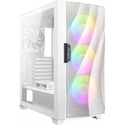 Antec Geh Gamer Dark Fleet DF700 FLUX Midi Tower weiss retail (ATX, E-ATX, ITX, mATX) (0-761345-80074-7)