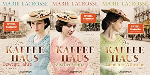Die Kaffeehaus-Saga Band 1-3 mit exklusivem Postkartenset - Unterhaltungsliteratur: Erleben Sie die fesselnde Geschichte der Kaffeehaus-Saga und sichern Sie sich dazu ein exklusives Postkartenset!