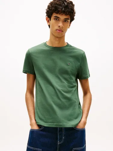 Tommy Jeans Rundhalsshirt TJM XSLIM 2PACK JERSEY TEE EXT (Packung, 2er-Pack) Logostickerei, 2Pack