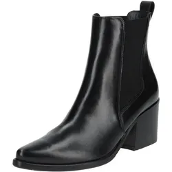 Paul Green Damen Chelsea-Stiefelette - Wanderschuhe: Stilvolle Chelsea Boots mit flachem Blockabsatz und elastischem Stretch-Einsatz für optimalen Tragekomfort im Übergang.