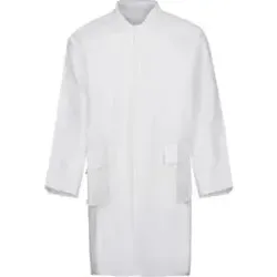 Kittel Kat.III Typ PB6(B) EN13034 EN14126:2003 Gr.XXL weiss Kragen 5Druckknoepfe