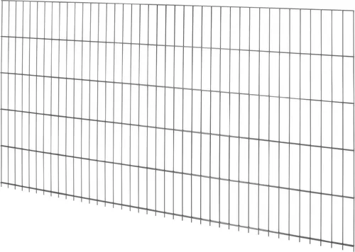 Floraworld Doppelstabmatte-Zaun Comfort 201 x 103 cm anthrazit