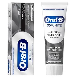Oral-B 3D White Luxe Charcoal Zahncreme, 75ml von Oral-B