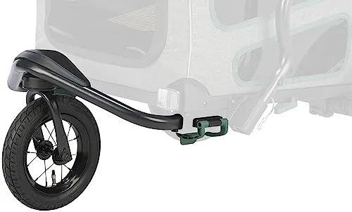 Produktbild TRIXIE Tierfahrradkorb Jogger-Umbausatz für Fahrrad-Anhänger grau/salbei Größe M