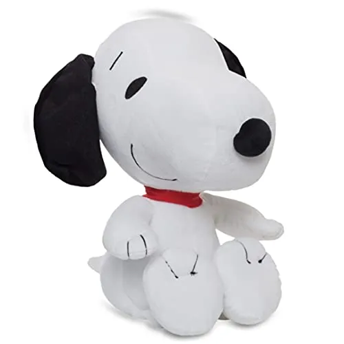 Grupo Moya Plüsch-Hund Snoopy sitzend, 33 cm - Stofftier & Teddybären, super weich und mit Originallizenz - das perfekte Kuscheltier für große und kleine Snoopy-Fans!