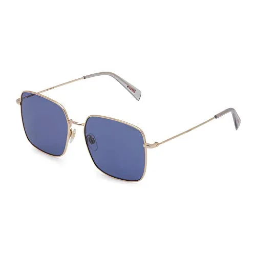 Levi's Lv 1007/s 2F7/KU GOLD GREY Sunglasses Women's Metal, Standard, 56