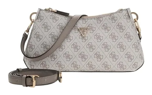 Guess Noelle II Schultertasche - Elegante Handtasche in Dark Taupe - Die Guess Noelle II Schultertasche in Dark Taupe vereint elegantes Design und hochwertige Verarbeitung. Mit praktischem Hauptfach und sicherem Reißverschluss ist sie ideal für den Alltag und besondere Anlässe.