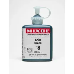 Mixol Abtönkonzentrat 200ml Nr. 8 - Grün in grün von Mixol