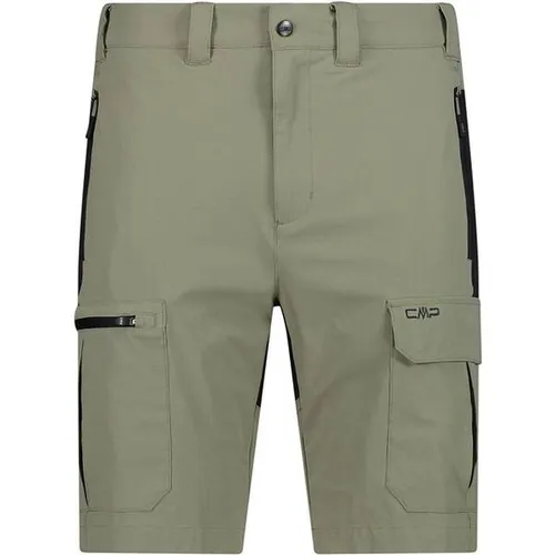 CMP Funktionshose CMP MAN BERMUDA 50 - Herren-Shorts aus 100% Polyester, ideal für aktive Freizeitgestaltung und sportliche Aktivitäten bei jedem Wetter.