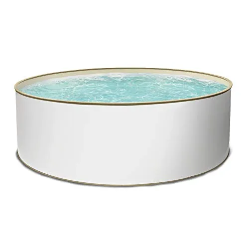 Paradies Pool® Aufstellpool Becken Set - Rund mit Stahlwand - Stahlrahmenbecken, winterfest und korrosionsfrei. Der hochwertige Skimmer sorgt für sauberes Wasser und erleichtert die Reinigung. Schnelle Montage dank bebilderter Anleitung!