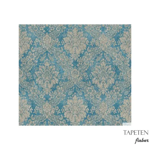 Vliestapete Styleguide Natürlich 2021 336075 Farbe Silber/Braun/Blau