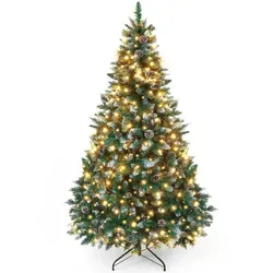 Produktbild Yorbay Künstlicher Weihnachtsbaum mit LED Beleuchtung