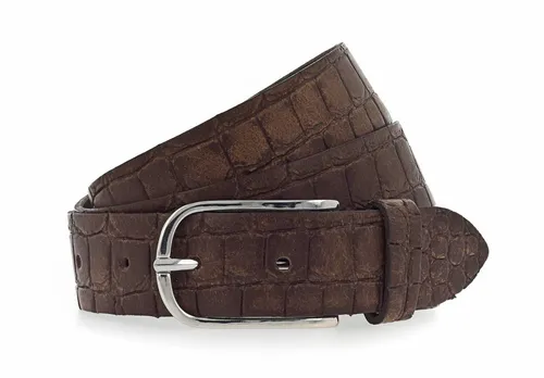 Vanzetti 30mm Croco Leather Belt W65 Gürtel Cognac braun Neu