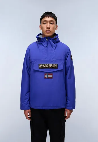 Napapijri Herren Rainforest Winter 3 Jacket – Blau, Größe Small - Stylische Winterjacke für Herren, wasserabweisend und warm, ideal für kalte Tage. Perfekt für Outdoor-Aktivitäten und den Alltag.