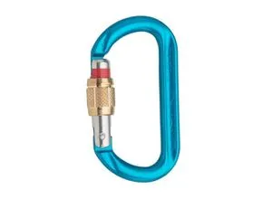 AustriAlpin Ovalo GI - Karabiner in blau von AUSTRIALPIN