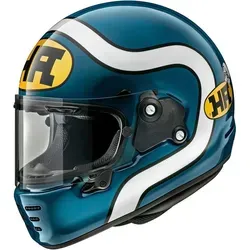 Arai Concept-X HA Helm, weiss-türkis-blau, Größe XS - Motorradhelm mit PB e-cLc Schalenkonstruktion und optimaler Belüftung für höchsten Komfort und Sicherheit auf der Straße.
