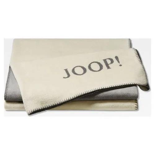 JOOP! Wohndecke Melange-Doubleface, beige in silber von JOOP! Living