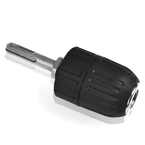 BUYGOO Schnellspannbohrfutter mit 1,27 cm SDS-Adapter, abnehmbares, robustes Schnellspannfutter, Schnellspann-Umwandlungswerkzeug für SDS, GSB und GSR von Bosch, elektrische Handbohrmaschine