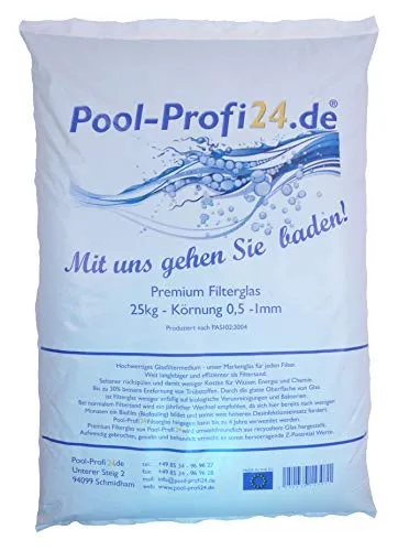 Produktbild Pool-Profi24.de Filterglas Premium (grün)
