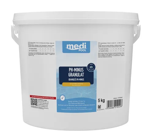 mediPOOL Poolpflege mediPOOL pH-Minus Granulat, (Spar-Set)