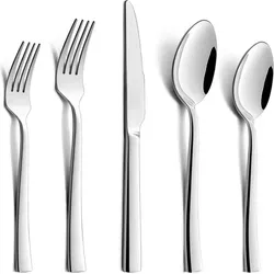 HaWare 60-teiliges Edelstahl Besteckset für 12 Personen