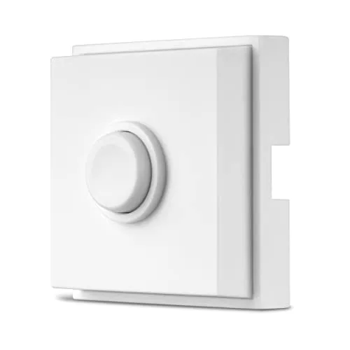 REV 0504230555 Türklingel, Klingeltaster integrierbar, 8-12VAC, nicht beleuchtbar, 1,5A, weiss