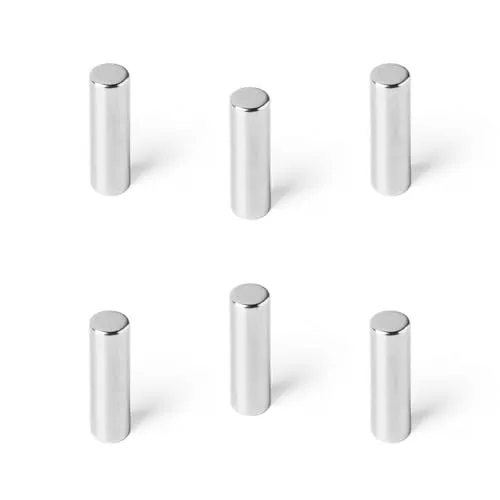 Strong Magnets Neodym Magnet - Rund 3 x 8 mm - 10 Stück - Extra stark, hält bis 354 g - Für Magnettafel, Kühlschrank, Whiteboard, Pinnwand, Büro