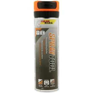Dupli-Color Markierungsspray 277078, neonorange, fluoreszierend, bis 9 Monate, 500 ml