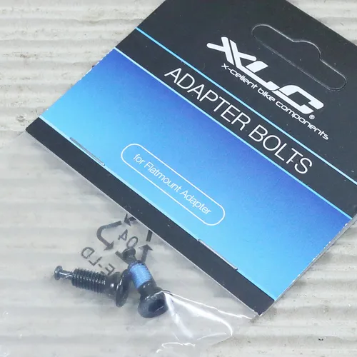 XLC Schraubenbolzen für Flatmountadapter M5x8 mm konischer Kopf 2er-Set