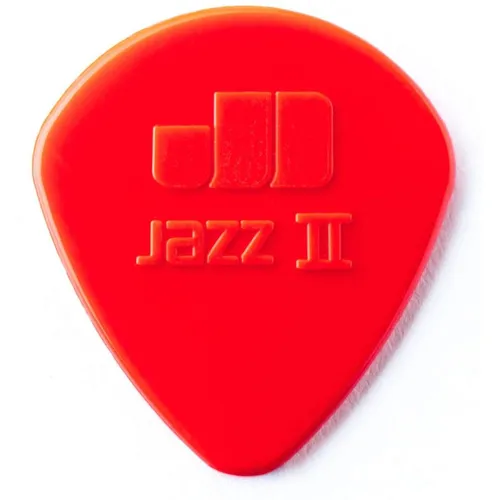 Plektrum Dunlop Nylon Jazz II rot (6Stck) Plek Pick NEU