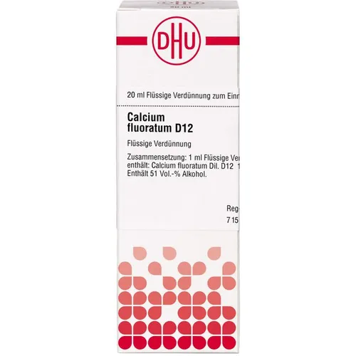 CALCIUM FLUORATUM D 12 Dilution 20 ml